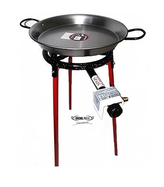 Gas Paella Pan Cooking Sets with legs and spoon